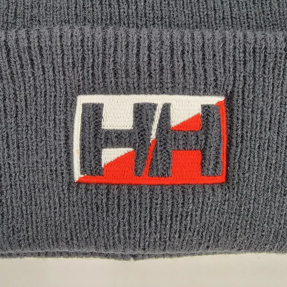 Helly Hansen Beanie Sea Gear Navy Blue Knit Cuffed Standard Size